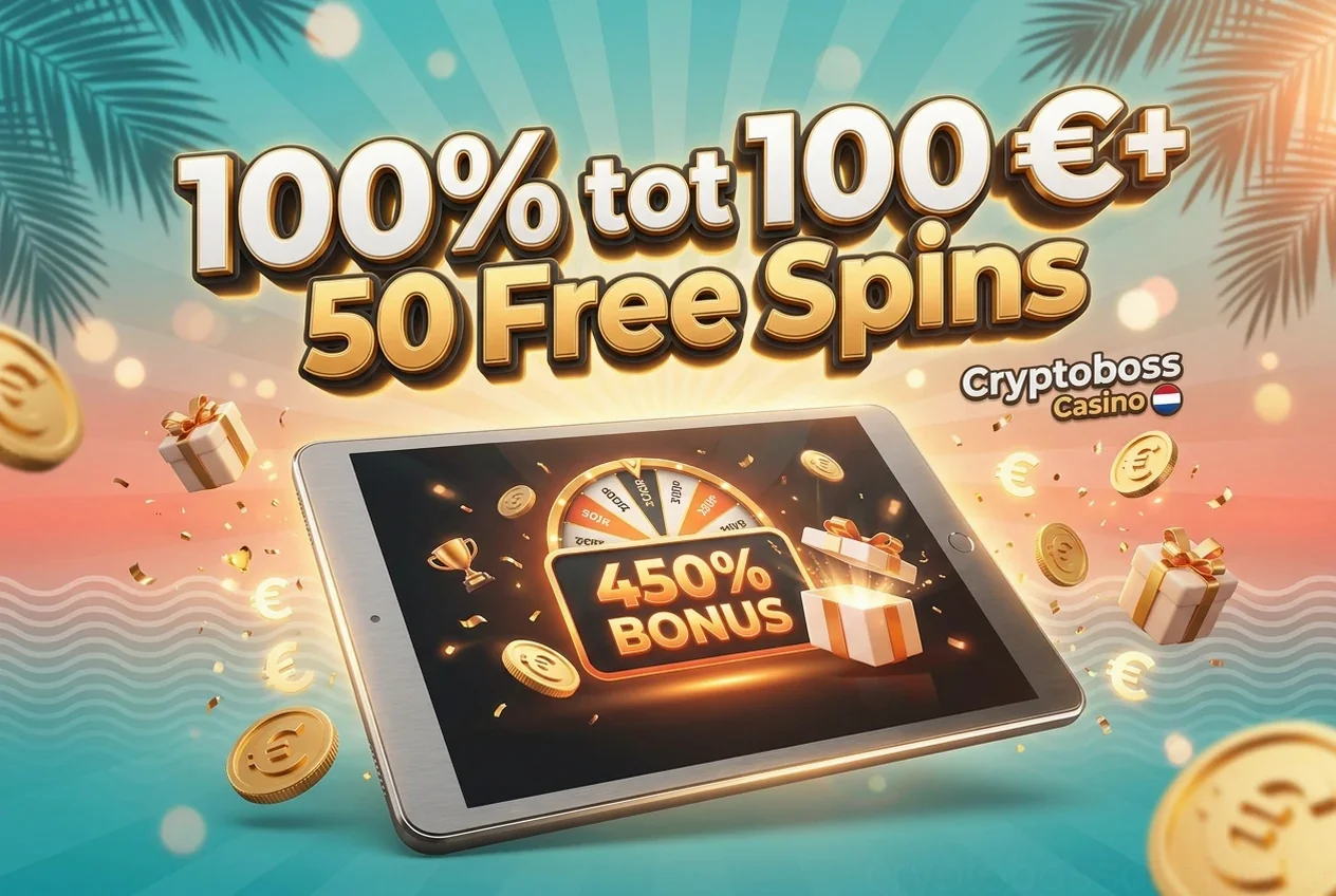 100% tot 100 €+ 50 Free Spins